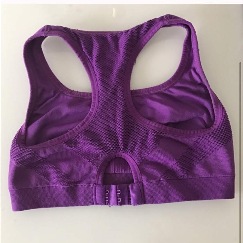 Victoria's Secret VSX Purple Sports Bra XS - Picture 2 of 3
